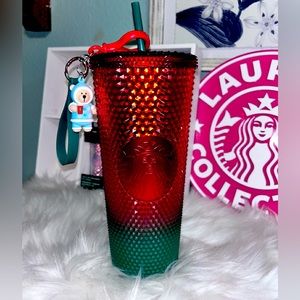 Mickey Mouse Walt Disney World Christmas 2022 Starbucks Tumbler with Straw 24oz